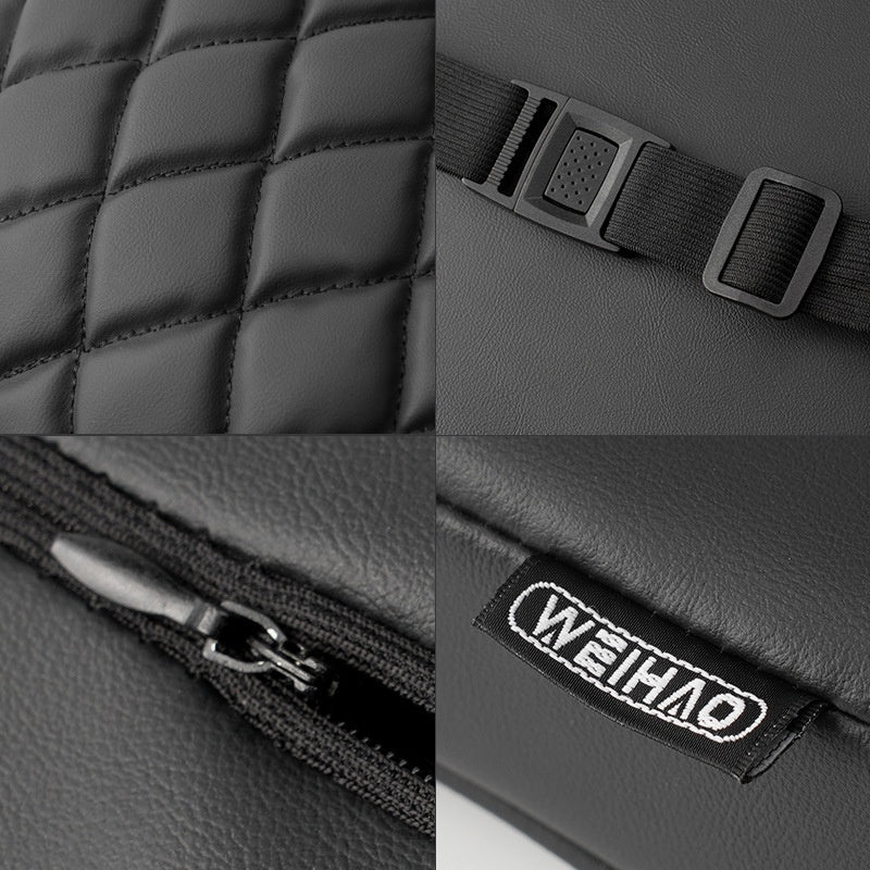 Car Central Armrest Box Seat Cover Product information: Material: Leather Applicable model: General Motors Size :32x18.5x5.3cm Color: Black, gray, brown, green, Red Packing list: Protective case X1PCS Product Image: Car Central Armrest Box Seat Cover Prod