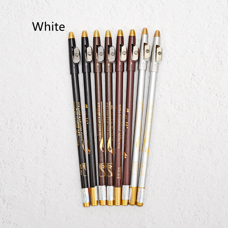 Multi Color Anti Sweat And Anti Smudge Eyeliner Eyebrow Pencil Product information: Product category: eyebrow pencil Specification: normal specification Special purpose cosmetics: No Production license No.: Zhezhuang 20160119 Net content: 1.3g/piece Packi
