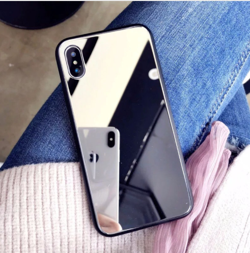 Compatible with Apple, iphoneX mirror phone case iphone7/8plus make-up self-timer glass case Note:Non-Apple branded products,Compatible with iPhone models Applicable products: iPhone 7 Plus, iPhone 6s, iPhone X, iPhone 8 Plus Style: back cover Material: T