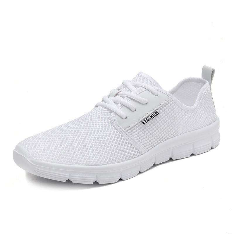 Casual wild running net shoes men's sports shoes Category: Sports casual shoes Style: Sports Suitable season: summer, spring pattern: plain Upper material: mesh Sole material: MD size Foot length 35 225 36 230 37 235 38 240 39 245 40 250 41 255 42 260 43