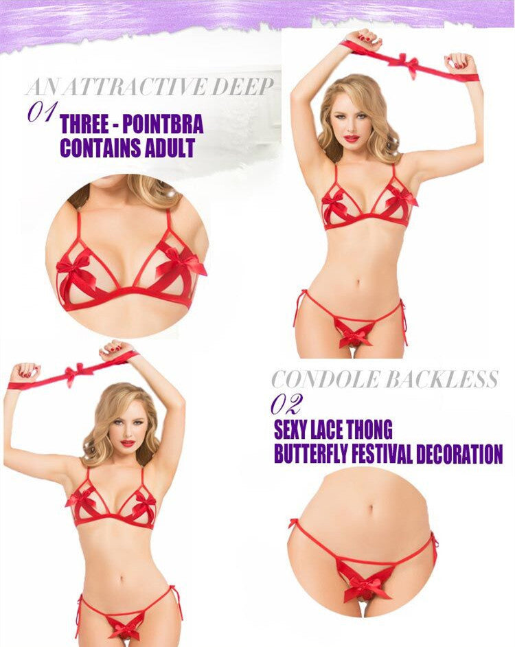 Sexy lingerie Fabric name: lace Main fabric ingredient: spandex Main fabric composition: 90 (%) Packaging content: 1 sexy lingerie women dress underwear set underwear pajamas doll + thong + handcuffs Lace Sexy Lingerie Set - Dress, Thong & Handcuffs Shop
