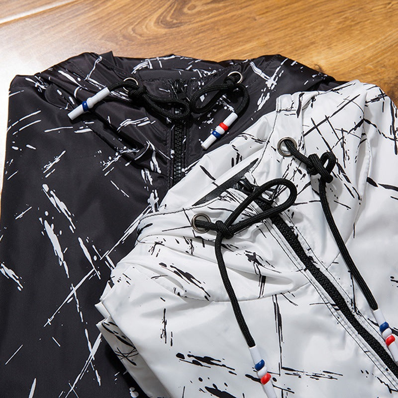 Casual jacket baseball uniform Product category: jacket Fabric name: chemical fiber blended 1. Asian sizes are 1 to 2 sizes smaller than European and American people. Choose the larger size if your size between two sizes. Please allow 2-3cm differences du