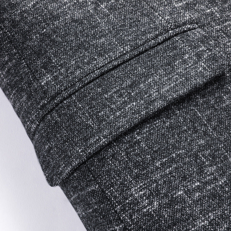 Suit men's middle aged men's suits Fabric Name: chemical fiber blended fabric Content of main fabric component: 68.6% Main fabric composition: polyester (polyester) Lining composition: polyester (polyester) 1. Asian sizes are 1 to 2 sizes smaller than Eur