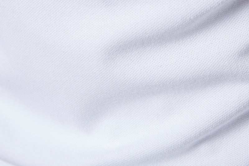 Hollow Out Men's Hem Printed Lapel Short Sleeve LARGE T-SHIRT Material information: Version: loose Collar type: lapel Sleeve length: short sleeve Pattern: stripes Thickness: ordinary Style details: Print Suitable crowd: Teenagers Fabric Name: Cotton Main