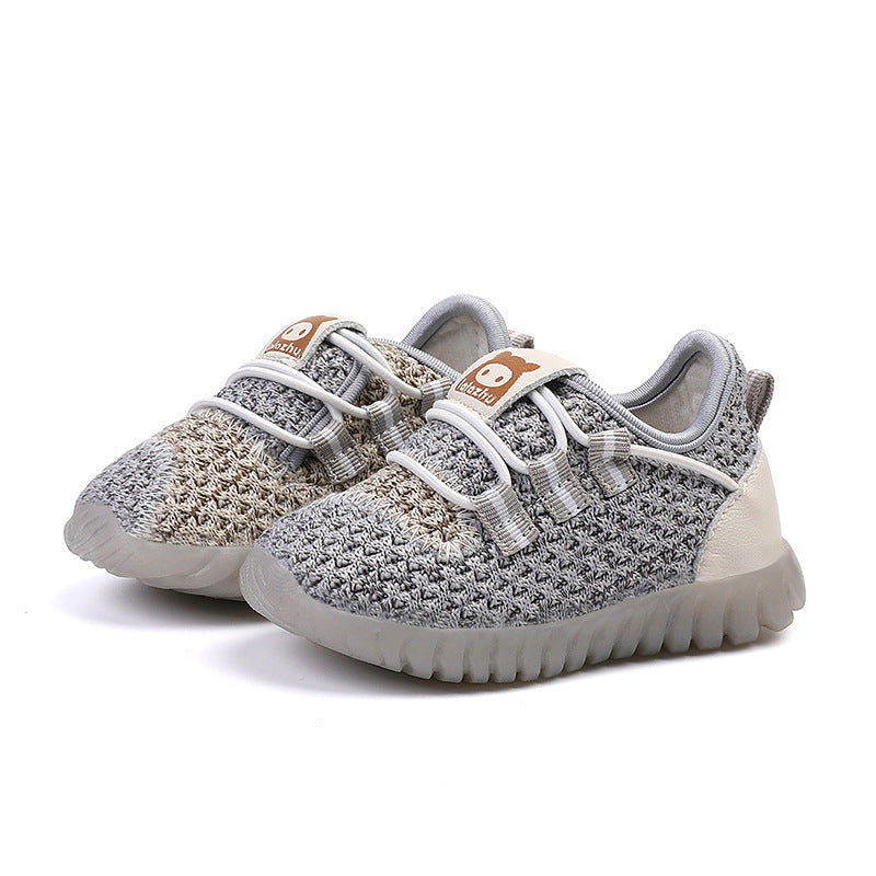 Baby Soft-Soled Toddler Shoes, Boys Flying Woven Coconut Sneakers, Girls, Baby Mesh Shoes Product information: Product category: Toddler shoes Applicable gender: Neutral/male and female Upper Material: Mesh Style: Sports Function: Breathable, non-slip, we