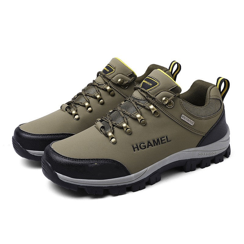 Men's Hiking Shoes For Outdoor Sports Product information : Function: lightweight, wear-resistant. Upper material: canvas Heel shape: flat heel Opening depth: shallow mouth (below 7cm) Upper height: low upper Toe shape: round head Insole material: EVA Col