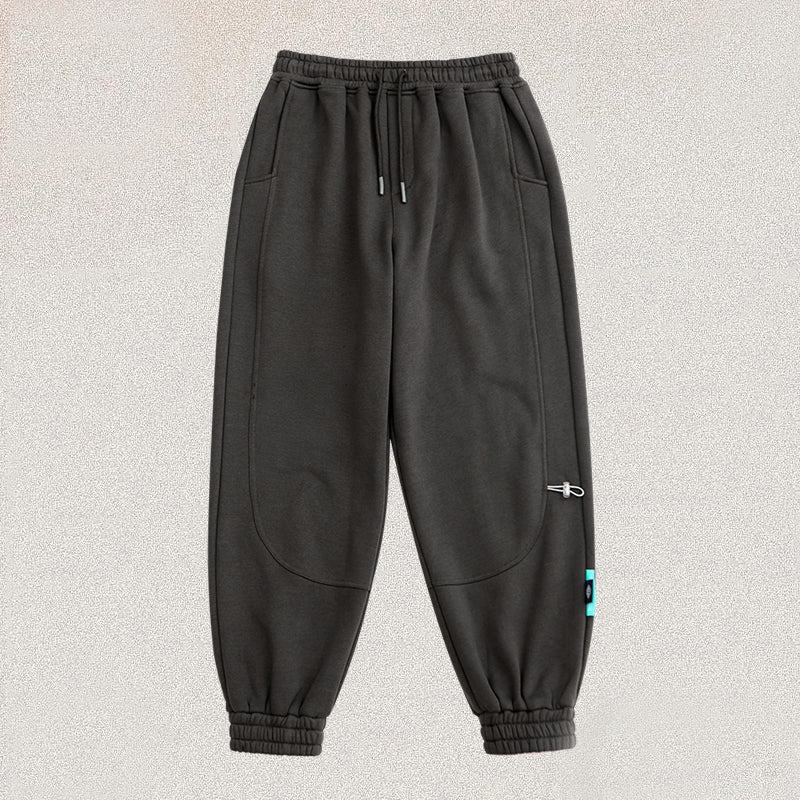 Solid color plus velvet sweatpants Brand Name: INFLATION Pant Style: Harem Pants Origin: China Style: High Street Closure Type: Elastic Waist Waist Type: Mid Front Style: Flat Length: Full Length Material: Polyester Material: Cotton Fit Type: Loose Waist