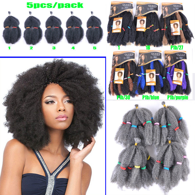 Beauty series synthetic hair Length: 12" Weight :100g(net weight without packing) Materials :100% Kanekalon and Toyokaon imported low-temperature flame retardant silk Number of roots :1 strand 4,5 packets (4Roots/PCS,5pcs/ Pack) Beauty series synthetic ha