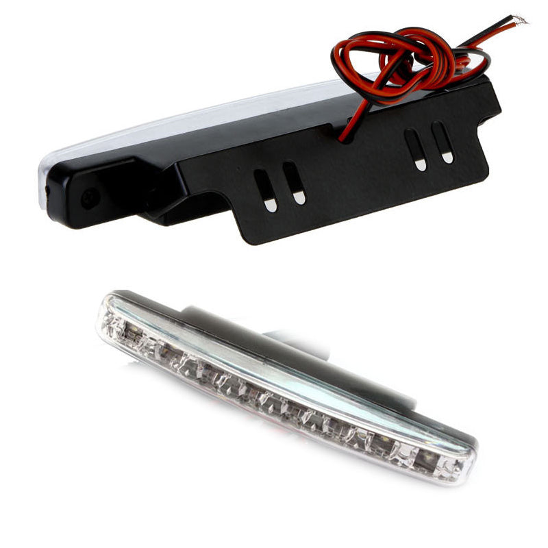 Car Light 1. Ideal for extra decoration and used as daytime running lights/driving lights (DRL) under the bumper/grid/suite, fog lights. 2. Each light box is equipped with 8 high-power LED lights. 3. Issue 6000K helium HID ultra-white, long service life.