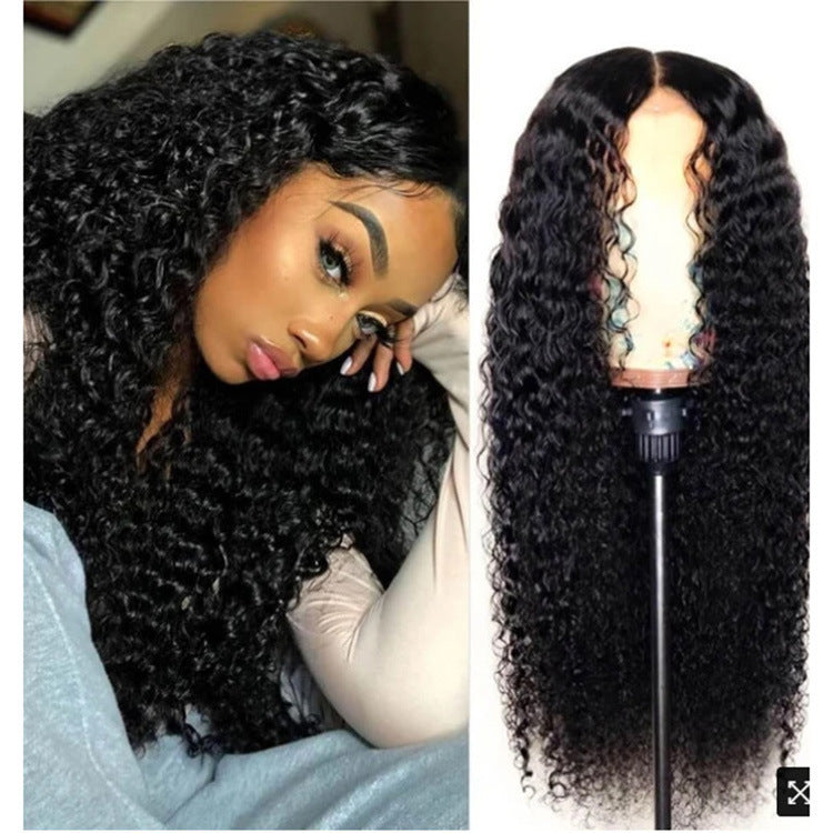 Wave high temperature silk African wig Applicable group: Ladies Treatment process: mechanism Can it be dyed and ironed: it can be dyed and ironed Hair material: high temperature silk Wave high temperature silk African wig Applicable group: Ladies Treatmen