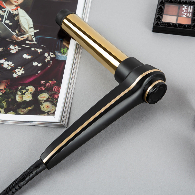 Amazon hot-selling hair curler right angle 7-character hair curler Product Attributes 1. Power cord360Degree rotation design,Using2*0.75mm2Pure copper rubber round wire; 2. Heating tube:Ceramic Coated heating tube; 3. 20 Section temperature control,No mat
