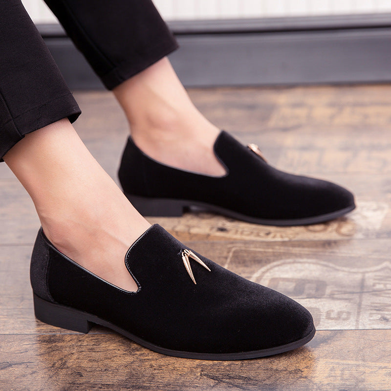 Tassel Men's Shoes Peas Shoes British Leather Shoes Men Product information: Style: leisure Applicable gender: male Pattern: plain Upper material: synthetic leather Toe shape: round head Sole Material: Rubber Heel shape: flat heel Inside material: imitati