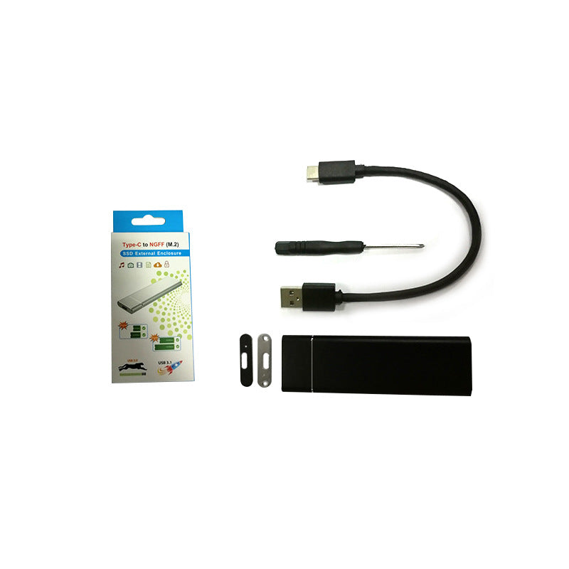 Hot style M.2 NGFF Type C USB 3.0 Portable Hard Drive Box Overview: Factory Direct Cross-border Amazon 3C hot style M.2 NGFF Type C USB 3.0 Mobile Hard Disk Box Specification: Product model: 3nu3/3nu31 Product materials: aluminum alloy Transmission interf