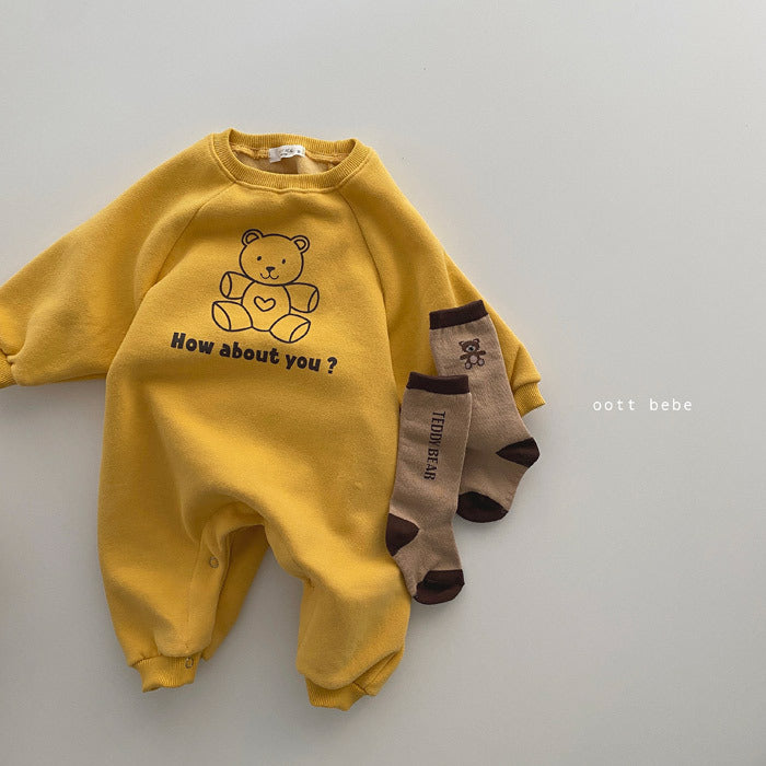 Baby long sleeve jumpsuit baby ha clothes Applicable gender: gender neutral/both male and female Sleeve length: Long sleeves Hooded or not: Not hooded Suitable season: spring and autumn, spring, autumn Fabric name: cotton Main fabric component: cotton Mai