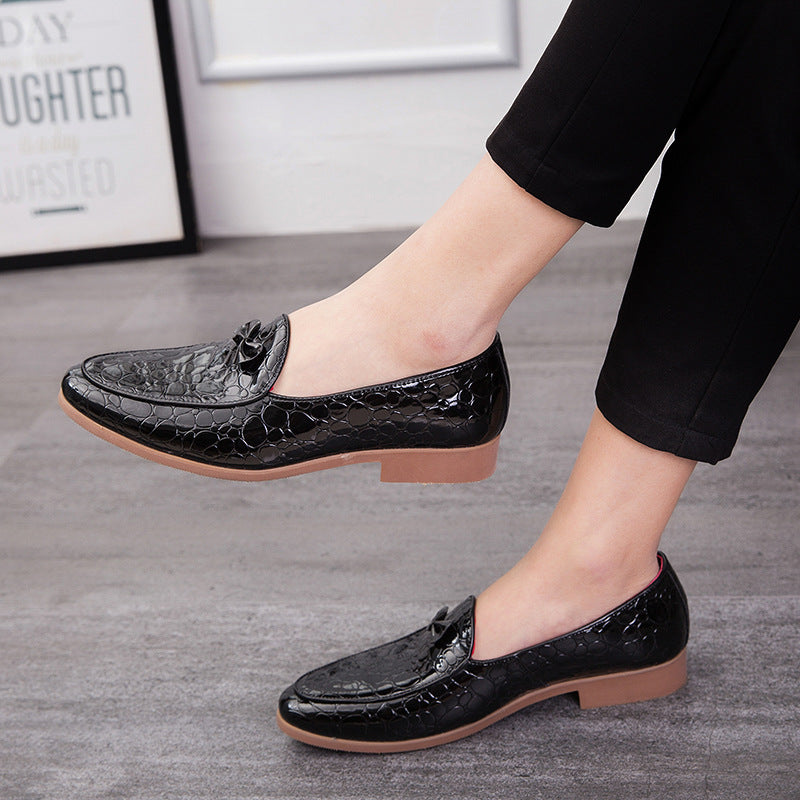 Men Leather Shoes Men Breathable Business Leisure Product Information: Product category: Leather shoes Upper material: artificial PU Sole material: rubber Applicable gender: male Upper height: low upper Function: waterproof, breathable Color: black, brown