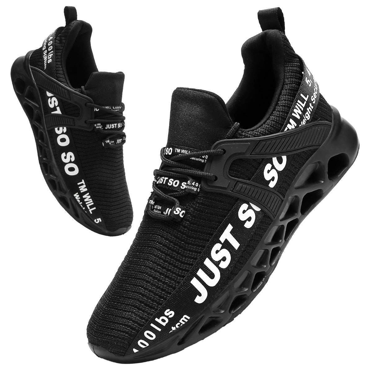 New All-match Men's Sports Running Shoes Product information: Wearing style: front lace up Technology: adhesive shoes Function: breathable Thickness: ordinary thickness Lining material: mesh Sole material: Rubber and plastic Upper material: mesh Size info