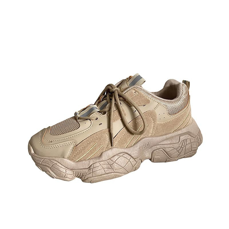 Mesh Sneakers, Low-Top Casual Daddy Shoes, Breathable Product information: Product category: sports casual shoes Applicable age: youth (18-40 years old) Style: Sports Function: Breathable Suitable for the season: autumn Applicable gender: male pattern: pl