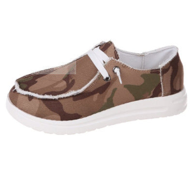 Flat-Bottomed Cross-Lace Large Canvas Shoes Product information: Upper height: low Sole craft: viscose shoes Function: breathable, wear-resistant Material technology: PU Heel style: flat heel Closing method: front tie Size information: Flat-Bottomed Cross