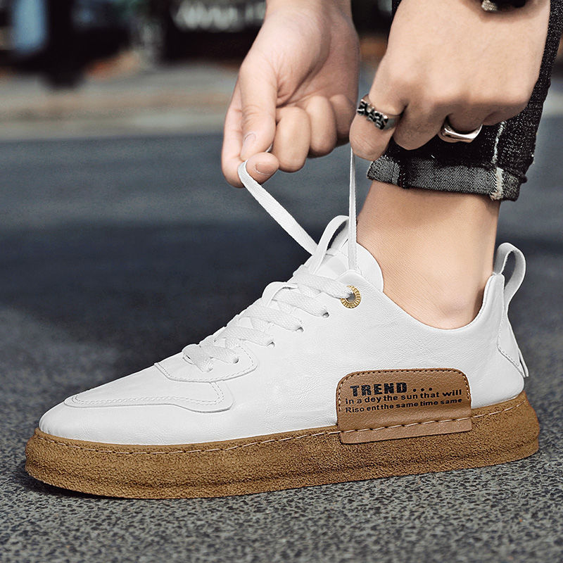 Wenzhou Men's Shoes Men's Casual Shoes Spring New PU Leather Shoes Men's Men Shoes Tide Breathable Men's Shoes Product information: Upper Material: Artificial PU Gross weight: 0.7 Sole Material: Rubber Heel shape: flat heel Inside material: leather Insole