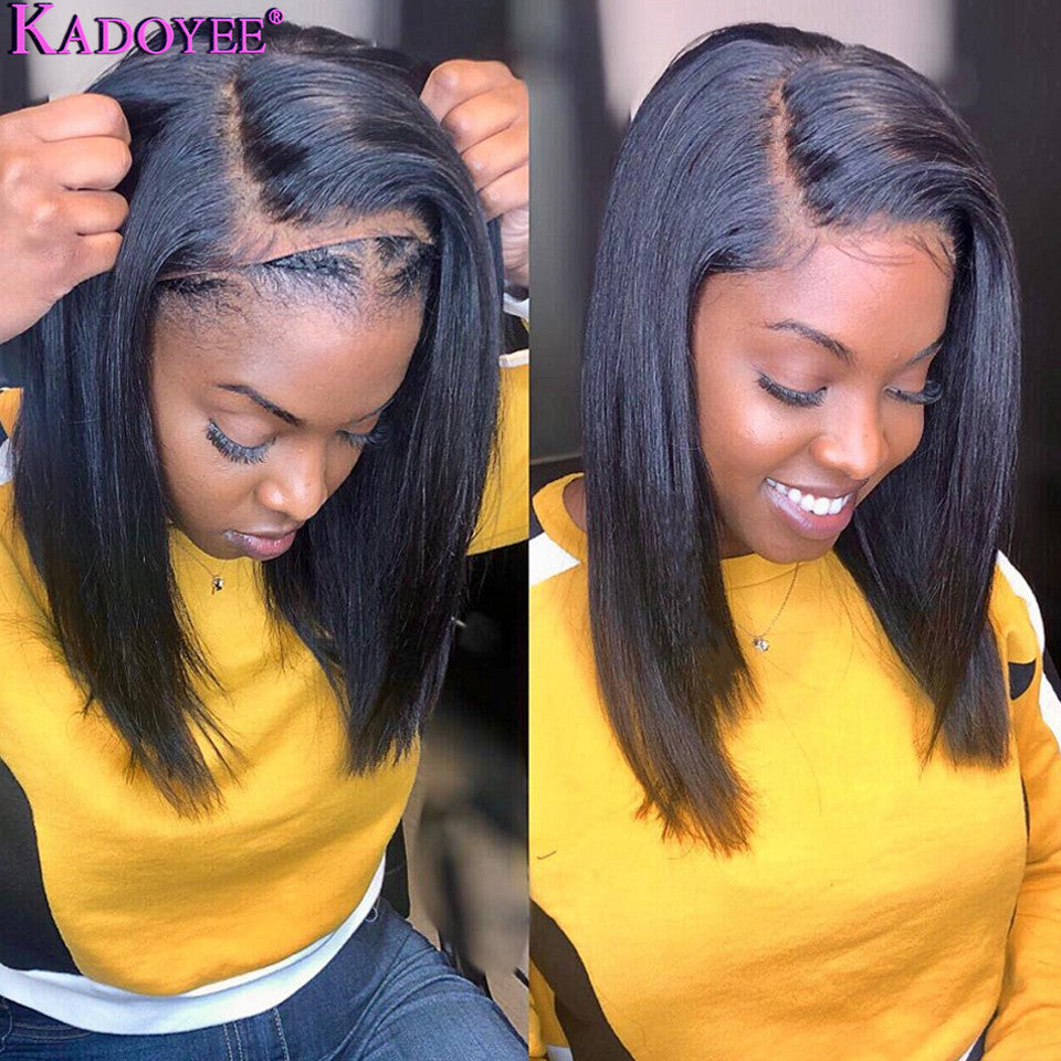 Europe, America, African Wigs,Female Human Hair Wigs, Front Lace Real Wigs Product information: Brand: kadoyee hair Brand Type: Domestic brand Style: star fashion Applicable people: general Treatment process: half hand woven Wig length: medium and long ha