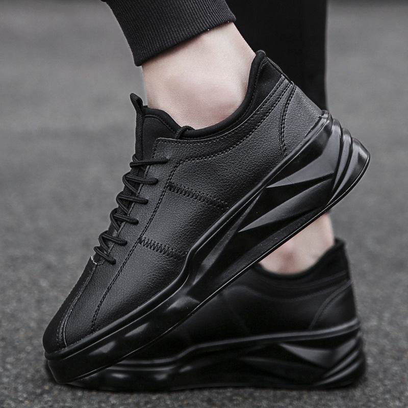 Casual Shoes Sports Shoes Increase Men's Shoes Product information: Color: 590 red, 590 white, 590 black Opening depth: shallow mouth (below 7cm) Sole Material: Rubber Inside material: mesh Upper height: low Heel shape: flat heel Sole craft: viscose shoes