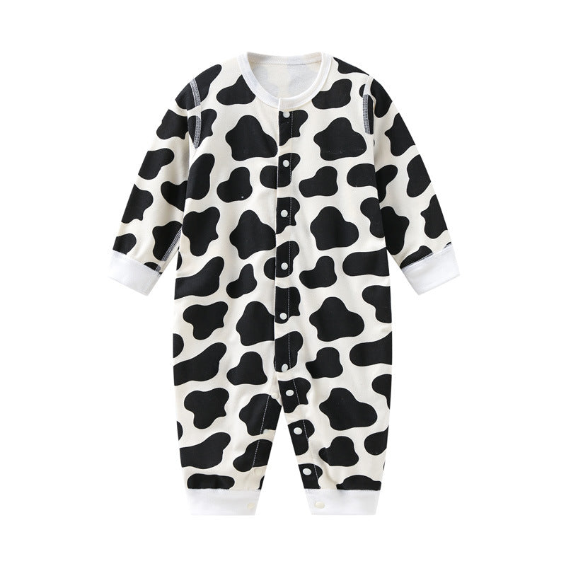 Baby One-Piece Clothes With Cotton Newborn Baby Clothes For Infants And Toddlers Product information: Fabric name: combed cotton Applicable gender: neutral/male and female Main fabric composition: cotton Main fabric ingredient content 100 (%) Color: A: Fo