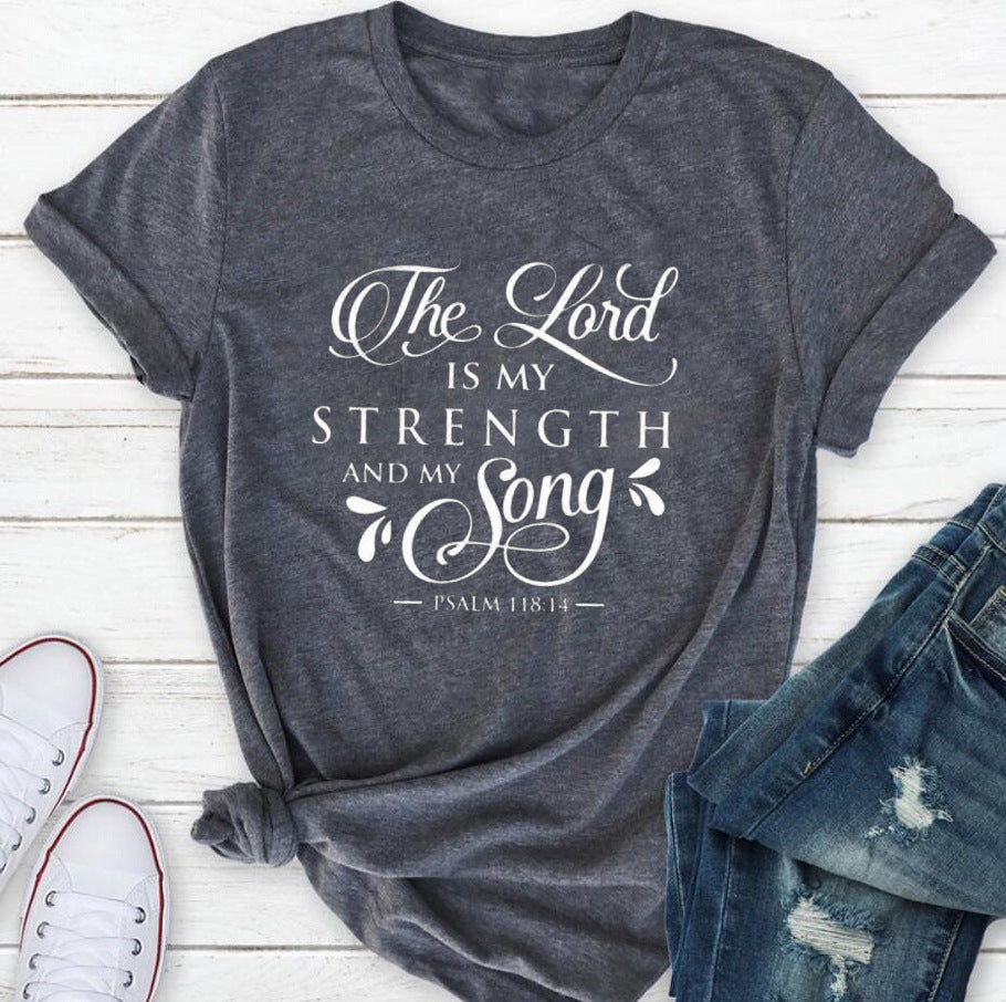 T-Shirt Women Fashion Retro Funny Jesus T-Shirt Faith Slogan Art Top Product information Suitable for people : teenagers style : leisure time Typography : Straight tube type Sleeve length : Short sleeve Thick and thin : ordinary pattern : letter Fabric na