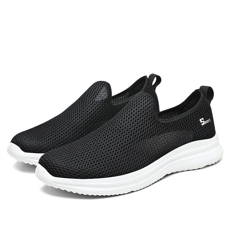 Mesh Shoes Men'S Shoes Large Size Breathable Mesh Shoes Casual Shoes Sneakers Couple Shoes Product information Function: breathable, light Upper Material: Mesh Pattern: plain Toe shape: round toe Size Information Size: 35,36,37,38,39,40,41,42,43,44,45,46,