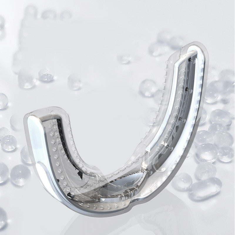 Anti-snoring Anti Snore Device Braces Apnea Guard Bruxism Tray Sleeping Aid Health Care Sleep Snoring Overview: It is made of food-grade silicone. It is safe and non-toxic. Ergonomic design, comfortable to wear. The cleaning head is made of soft and soft