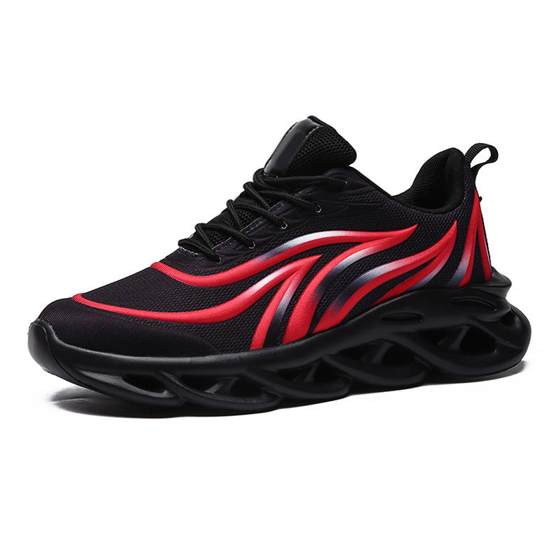Aliexpress Sneakers Men'S Running Shoes Blade Male Breathable Mesh Fly Woven Sports Men'S Shoes Product information Applicable gender: male Pattern: stripes Upper material: flying weave Sole Material: Rubber Applicable sports: general Wearing style: front
