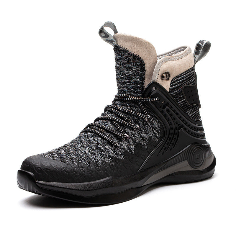 Flying Woven Breathable Protective Safety Work Shoes Product information: Material: Flying woven shoe upper + PU outsole Upper style: High top Color: Gray, green, blue Size information: Size: 39,38,40,41,42,43,44,45,46,47,37,48 Packing list: Work shoes x1