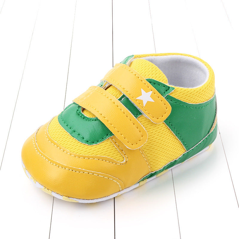 Small sneakers, baby shoes, soft-soled toddler shoes, baby shoes, mesh shoes 2457 Product information: Product category: Toddler shoes Applicable gender: male Upper Material: Artificial PU suitable season: spring, autumn Function: Breathable, non-slip, we