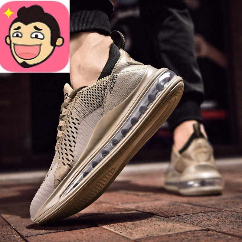 Hot Sale Running Shoes Men Sneaker Breathable Non-slip Product information: Toe shape: Round toe Heel height: Low heel (1-3CM) Sole craft: Viscose shoes Insole material: PU Color: White, black, red, white and blue, black and white, black and red, khaki Si