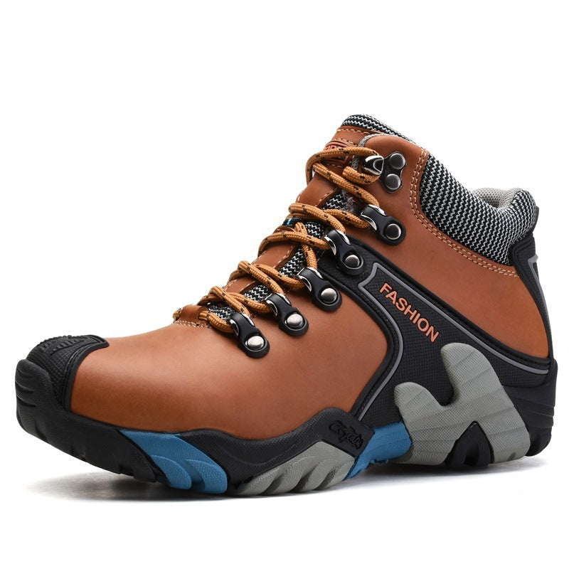 Men'S High-Top Non-Slip And Wear-Resistant Outdoor Hiking Shoes Product information Product category: tooling shoes Opening depth: shallow mouth (below 7cm) Suitable season: winter, spring, autumn Popular elements: car suture style: Casual Applicable gend