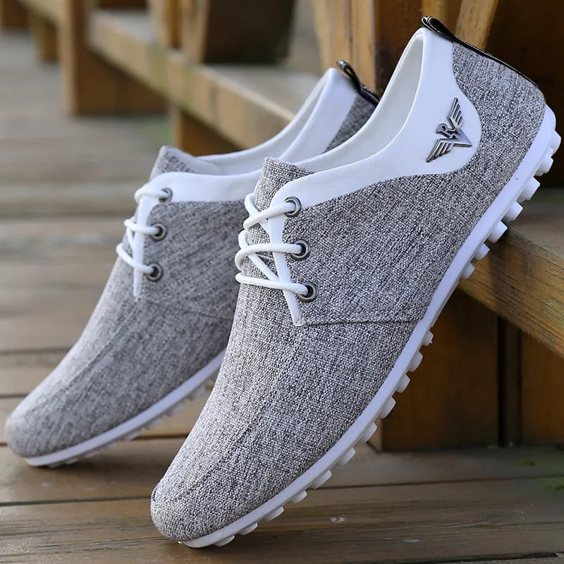 Casual Shoes Men's Peas Shoes Trend Shoes Product information Sole Material: Rubber Applicable sports: general Inside material: mesh Color: blue, gray Size: 39,40,41,42,43,44 Size chart Packing list A pair of shoes Casual Shoes Men's Peas Shoes Trend Shoe
