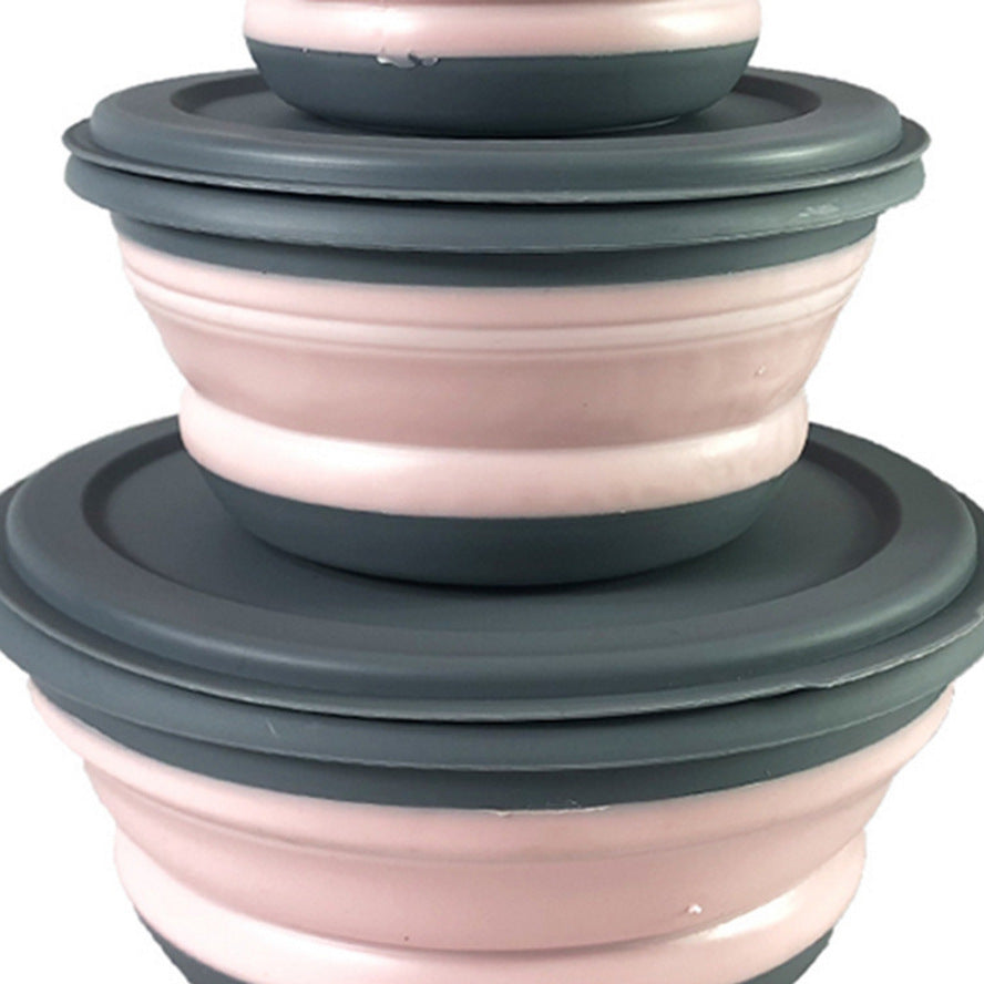 Folding Pet Bowl Pet Bowl Travel Hanging Pet Product Information: Name: Three-piece folding bowl Color: red, green Material: PP+TPR Product size: 19, 15, 12cm Weight: 300g Packing list Folding bowl*1 Folding Pet Bowl Pet Bowl Travel Hanging Pet Product In