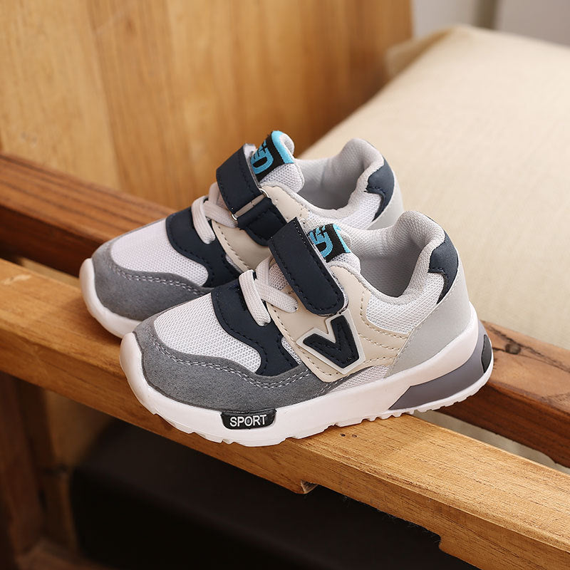 Spring And Autumn Children's Sports Shoes, Net Shoes, Running Shoes Overview: Unique design, stylish and beautiful. Good material, comfortable feet. A variety of colors, any choice. Specification: Applicable age: toddler clothes (1-3 years old), children'