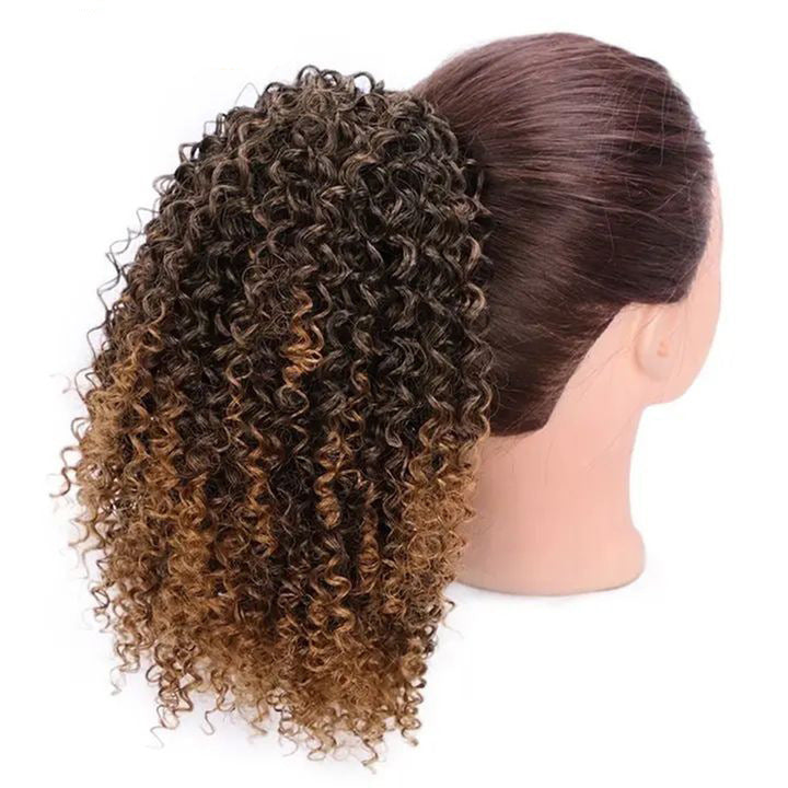 European And American Wigs For Ladies With Small Curly Hair Product information: Brand: I's a wig/ Ai Si Whether to import: No Brand Type: Domestic Brand Hair material: high temperature wire Wig hairstyle: hair package Wig length: short hair Applicable pe