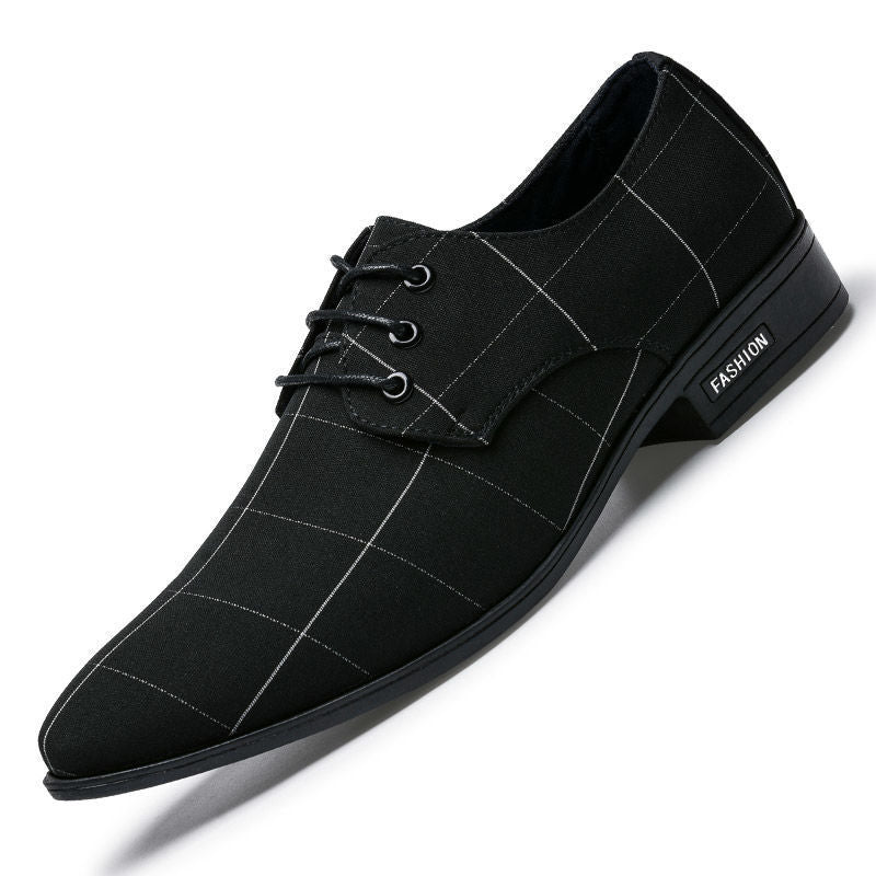 Mens Shoes Men Dress Shoes Leather Breathable Leisure Business Canvas Formal Shoes Product information: function : Lightweight, wear-resistant Opening depth : High mouth (above 3-5CM) Upper height : Low help Sole technology : Viscose shoes Packing list: c
