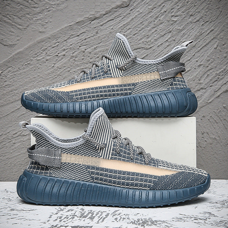 Breathable Flying Woven Coconut Shoes Men's Shoes Cover Sneakers Product information: Product Category: Coconut Shoes Applicable age: Youth (18-40 years old) For the season: Summer Applicable gender: neutral/male and female Upper material: flying weave So
