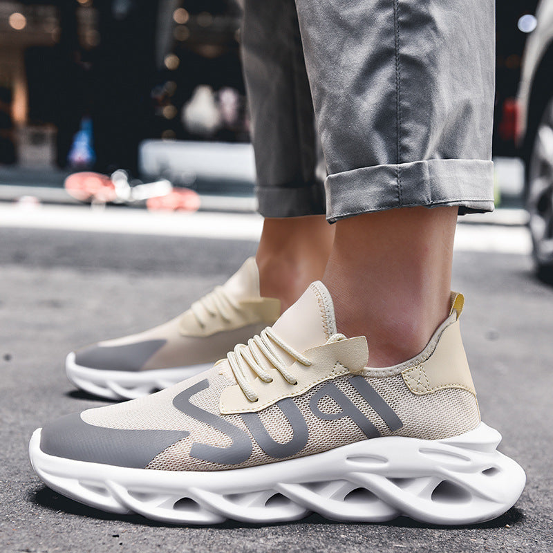 Casual sports shoes flying woven breathable shoes Inner material: mesh Casual sports shoes flying woven breathable shoes Inner material: mesh 0