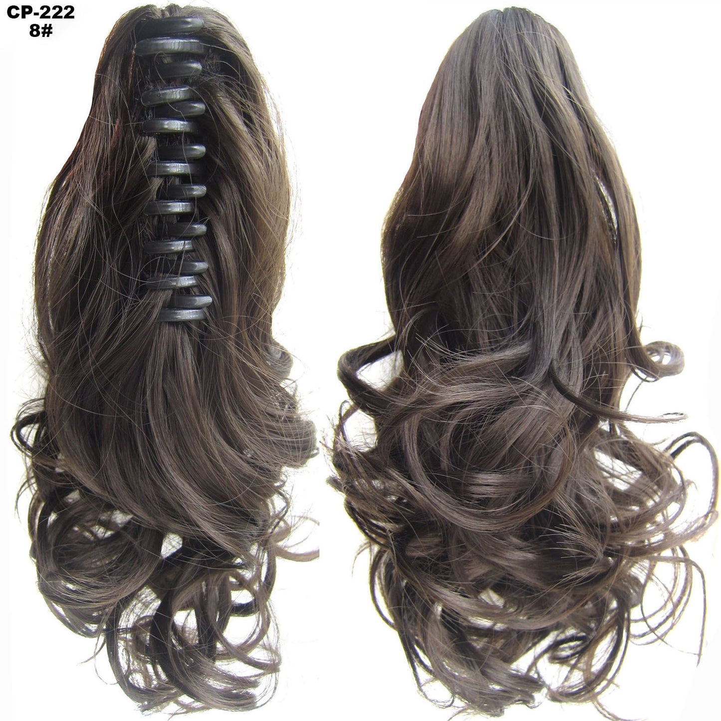 Long Wave Ponytail Wrap Around Ponytail Clip In Hair Headwear Gray Hairpiece Natural Extensions Overview Hair is closest to physical properties, looks and feels very much like human hair. Flexible to ensure wearer comfort Very stylish design with a natura