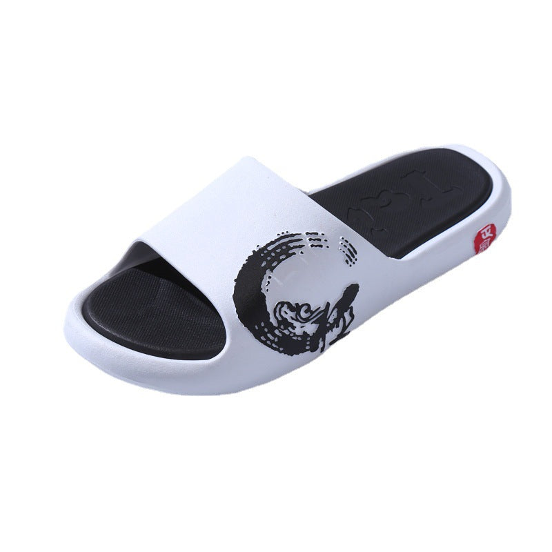 Men's Slippers Summer Wear Thick Bottom Product information: Color: white, yellow, blue, black Size: 36-37,38-39,40-41,42-43,44-45 Sole craft: injection moulded shoes Popular elements: hollow out Shoe Upper material: PVC Applicable gender: neutral/both me