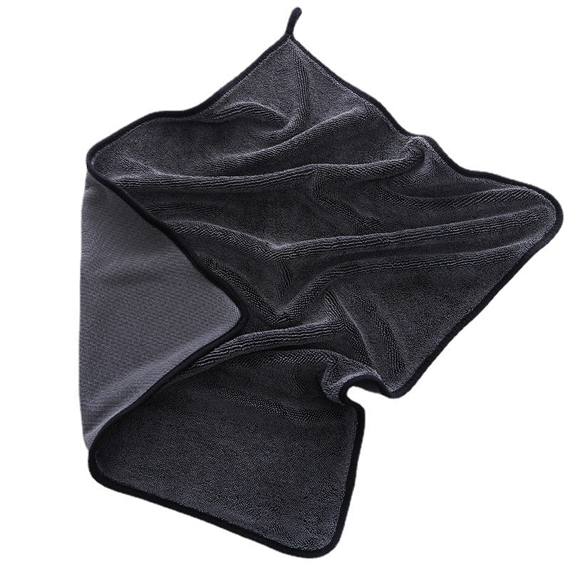 Automobile Cleaning Cloth Car Wash Towel Product information: Color: gray black edge, gray red edge Production process: Hemming, spiral hair Function: car towel automobile cleaning cloth cleaning towel pet bath towel Material: 80% polyester fiber + 20% po