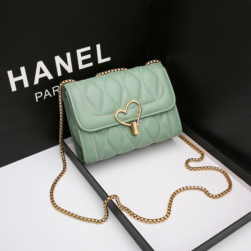 Advanced Sense Classy Small Square Bag Product information: Color: green, black, Milky White Material: PU Style: European and American Retro Size: 19*8 * 15cm Packing list: Women's crossbody bag *1 Product Image: Advanced Sense Classy Small Square Bag Pro