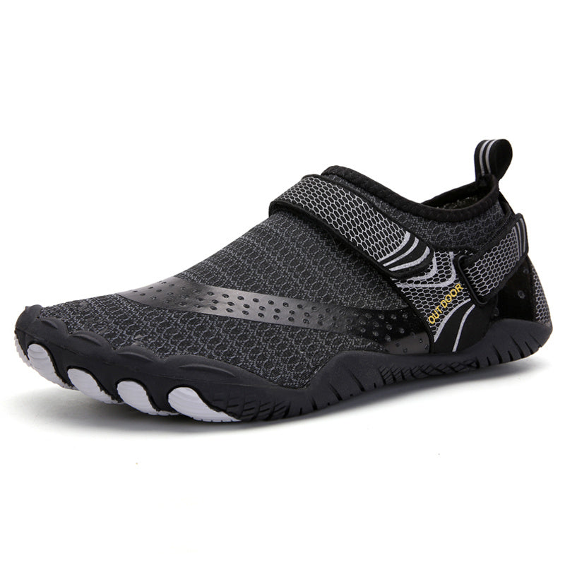 Beach shoes casual walking shoes Style: Casual Suitable for venue: Floor Applicable sports: Upstream shoes Upper height: low Sole Material: Rubber Sole craft: viscose shoes Upper material: four-sided elastic Midsole material: rubber midsole Beach shoes ca