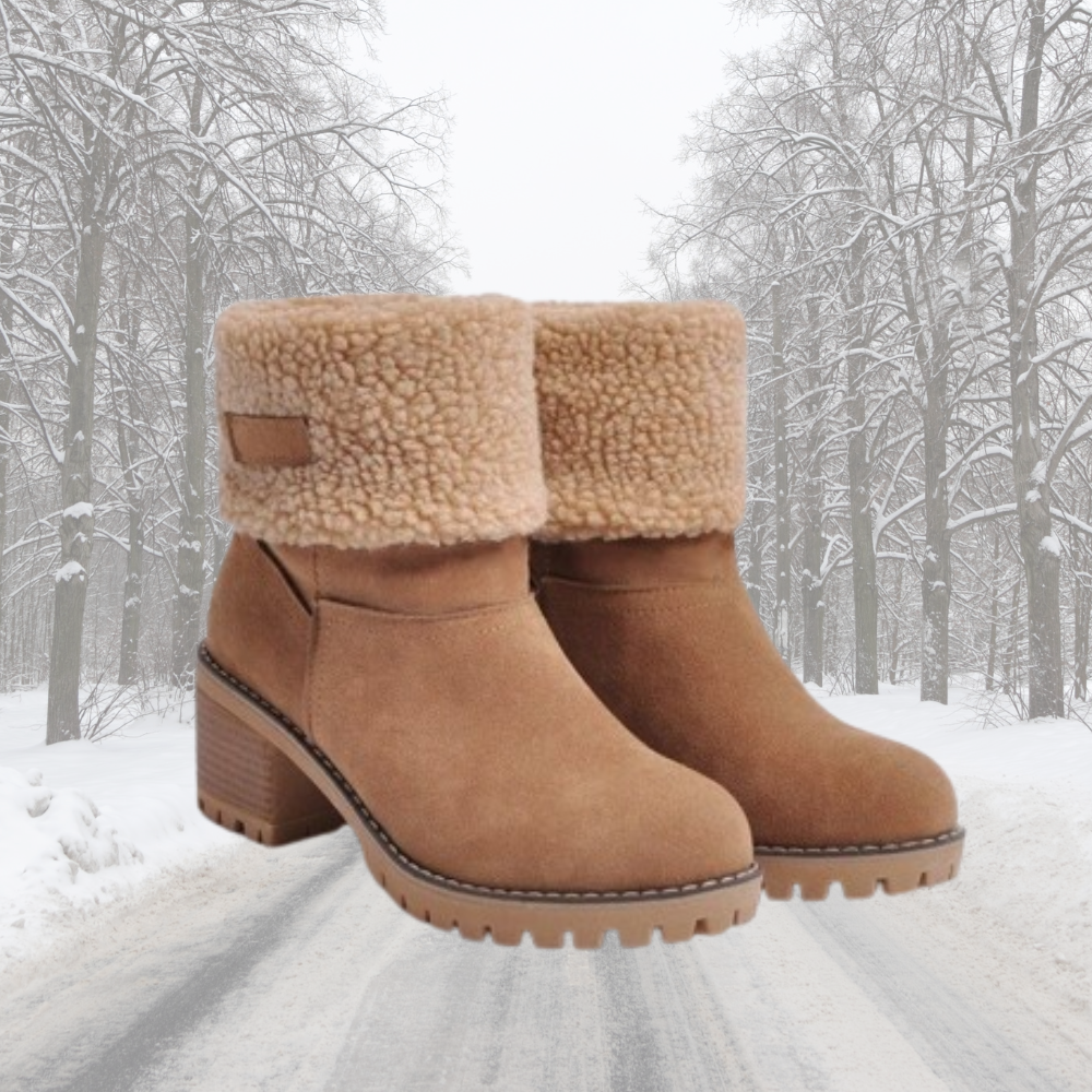 Kate™ | Velvet Boots Introducing the Kate™ | Velvet boots, the perfect footwear for hiking in cold weather. These boots are made of premium materials, including a velvet exterior and a rubber sole that provide both style and function. The velvet is not on