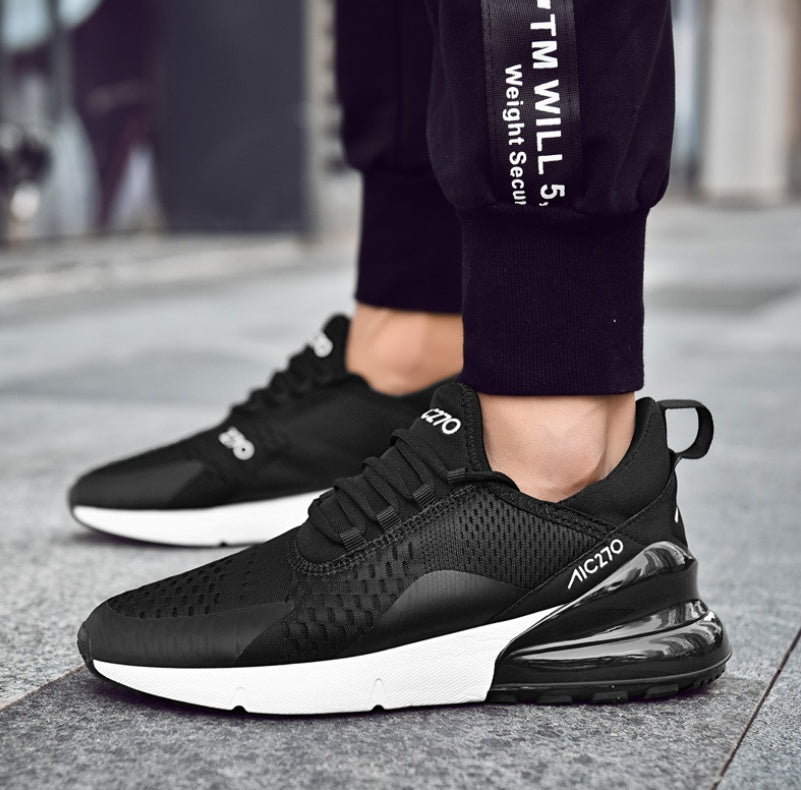 Trend flying woven flying line breathable sports casual shoes Korean version of the tide shoes l shoes men's shoes running lovers shoes Function: Breathable Thickness: single Inner material: mesh Upper height: low to help Sole material; MD Upper material: