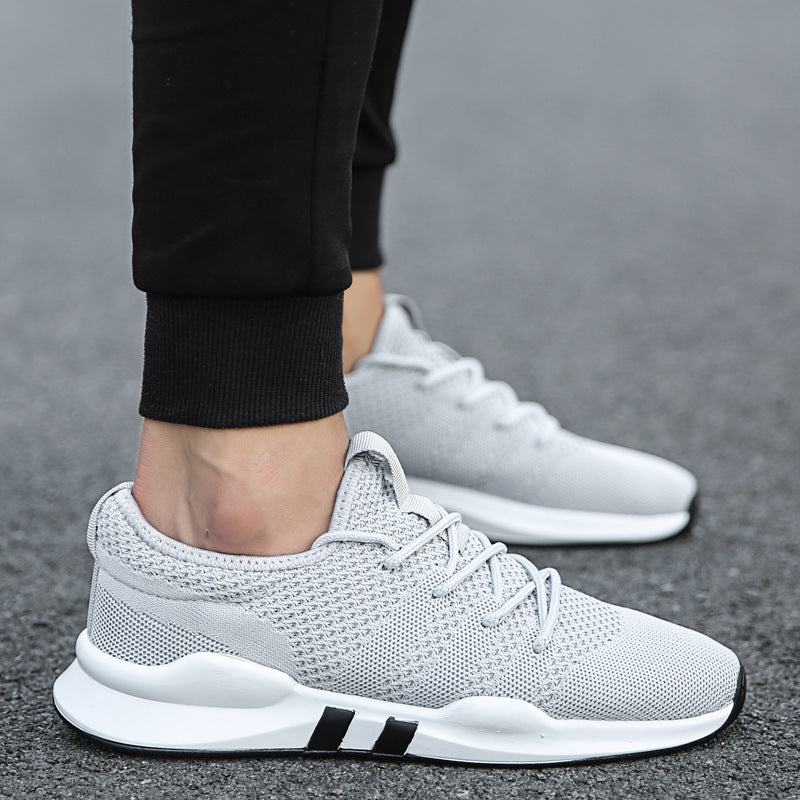 Flying woven casual shoes Function: breathable Upper material: artificial PU Sole Material: Rubber Inner material: other Sole craft: sewing shoes US EUR UK AUS JPN KOR 5.5 37.5 5 5 23.5 241 6 38 5.5 5.5 24 245 6.5 38.5 6 6 24.5 248 7 39 6.5 6.5 25 251 7.5