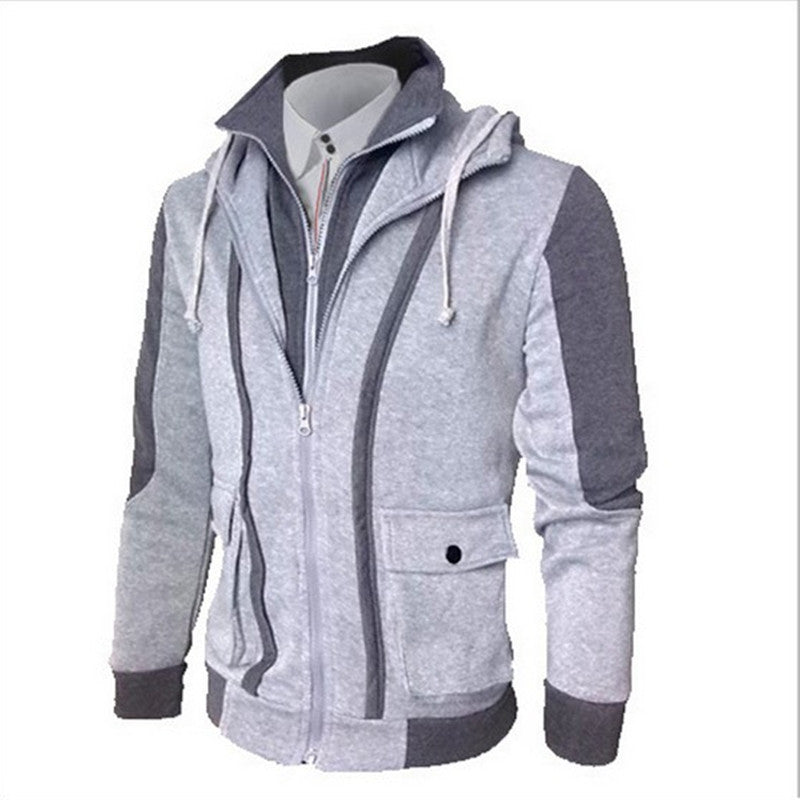 Casual Men Jackets Coats Style: Casual Purchasing category: Youth popular (18-24 years old) Style: cardigan With or without liner: with liner Liner type: cotton liner Collar type: stand-up collar Sleeve length: long sleeve Whether Hooded: Hooded Placket: